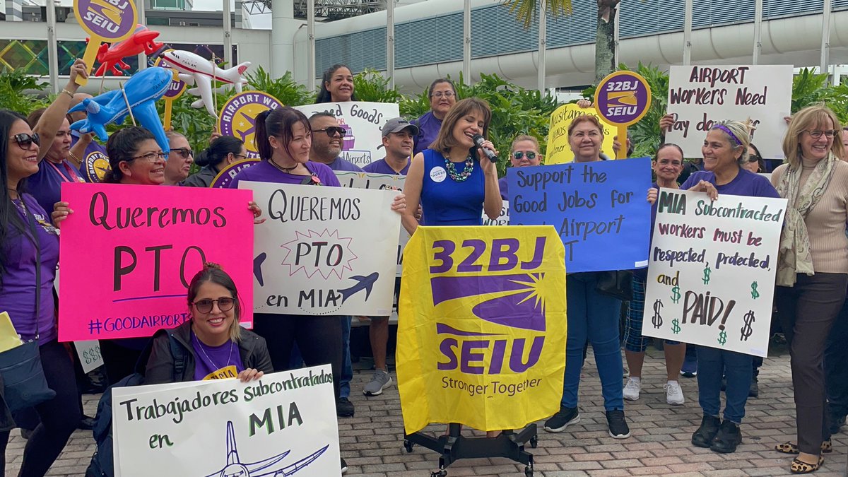 32BJ SEIU Florida tweet media