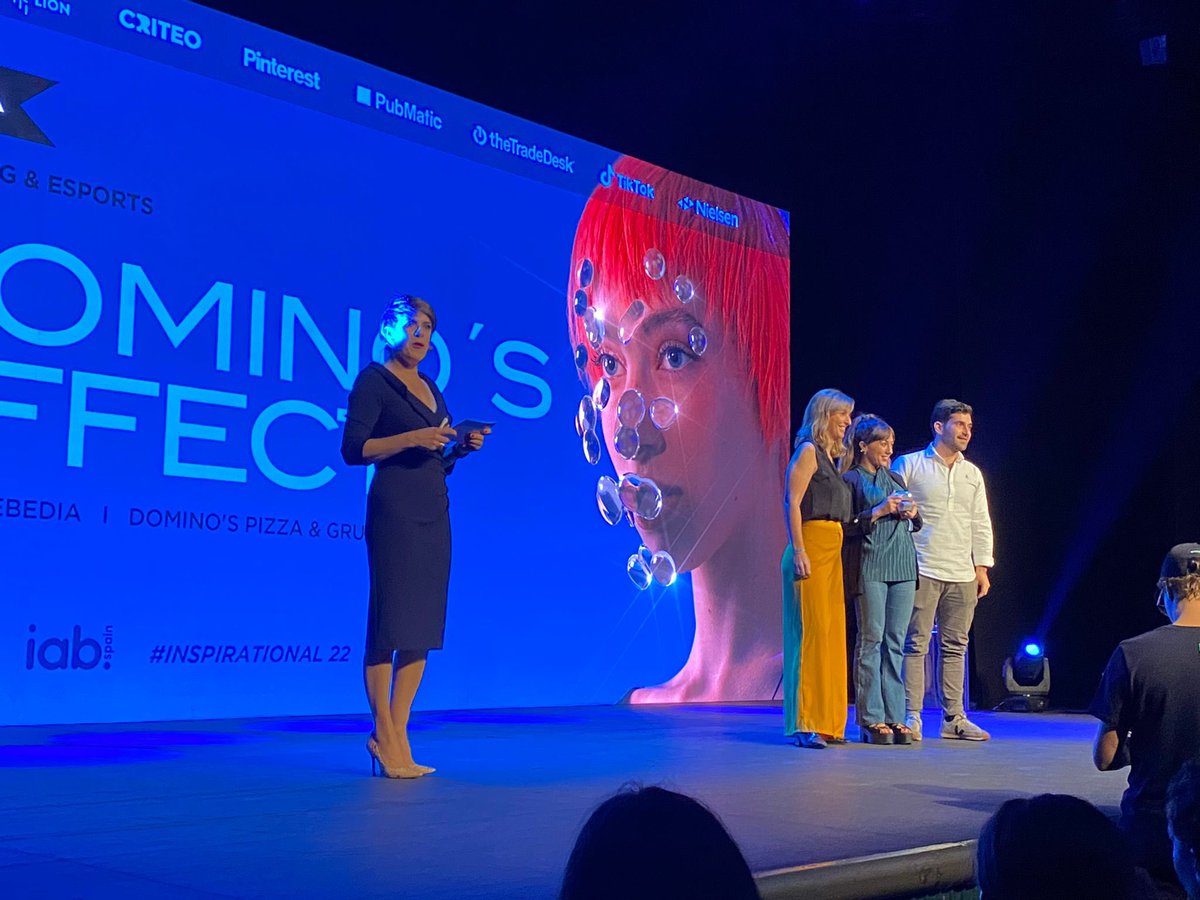 Arena_es's tweet photo. 🥈 PLATA para #DominosEffect de @DominosGaming @DominosPizza_ES @WebediaES y @Arena_es en la categoría Gaming & Esports de #Inspirational22 #OrgulloArena https://t.co/Gi3v2tjEjO