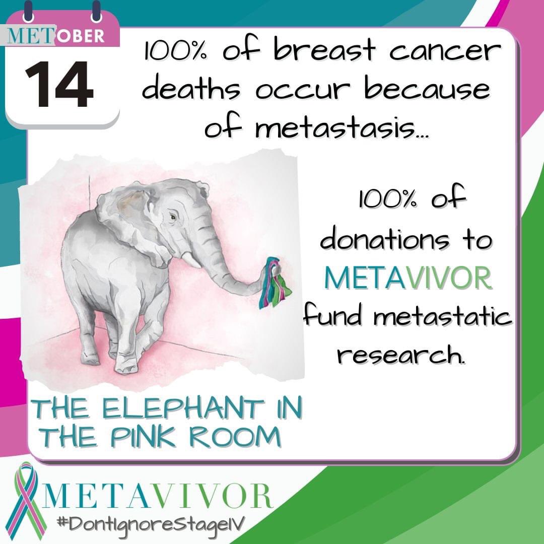 MoriArtiVT's tweet photo. This is so near and dear to my heart. My sister has Stage IV Breast Cancer. I wish there was a cure. Not more pink shit.
#BreastCancerAwareness #DontIgnoreStageIV https://t.co/tchhtyqAra