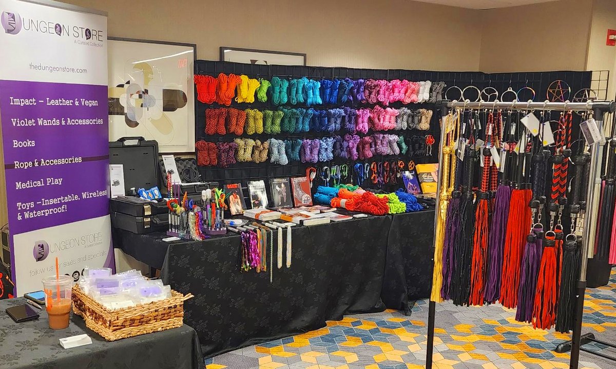 The Dungeon Store to Appear at Exxxotica NJ and Secret Sinsations ow.ly/2qAF50LgVYV <a href="/TheDungeonStore/">TheDungeonStore</a>