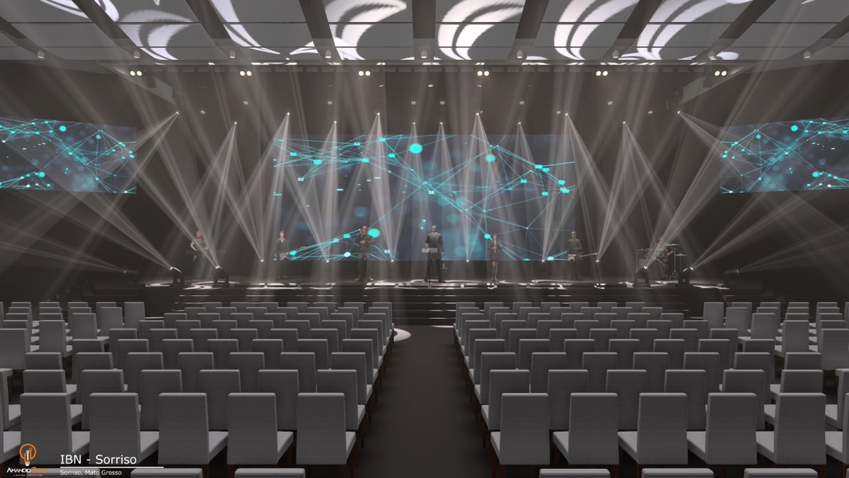 ControlObsidian's tweet image. Amândio Costa with Decomac Brasil uses #CaptureVisualisation to design PreViz Iglesia Batista
Nacional de Sorriso, a church in Sorriso Brasil. Getting it
ready to Patch to the #ObsidianControl #Onyx #NX4