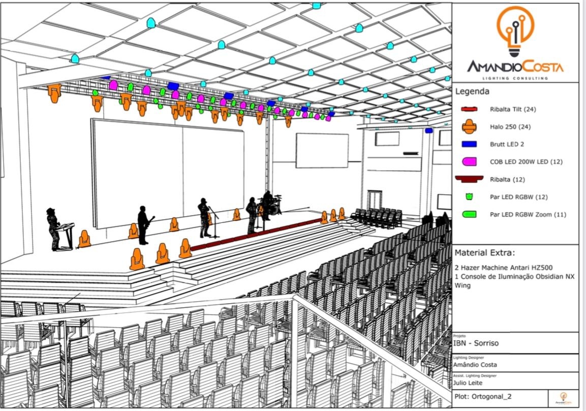 ControlObsidian's tweet image. Amândio Costa with Decomac Brasil uses #CaptureVisualisation to design PreViz Iglesia Batista
Nacional de Sorriso, a church in Sorriso Brasil. Getting it
ready to Patch to the #ObsidianControl #Onyx #NX4
