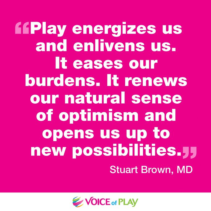 RT <a href="/Voice_of_Play/">Voice of Play</a> 
As children settle into the school year, #stress may settle in as well. It's important to remember to take time during the day to encourage children to #play so they can handle negative feelings in a positive way. bit.ly/3q2Hdrc