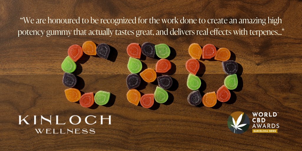 We are proud of the collaborative effort that produced the gummies which entered the Canadian market this fall. Check out this article on what brought Kinloch Wellness into two World CBD Award Nominations. #WorldCBDAwards
cannabis.wiki/press-releases…