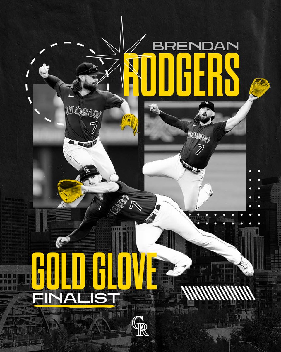 Going for gold!✨ Congrats to @Broddddd3 for being named a 2022 @RawlingsSports Gold Glove Award finalist!