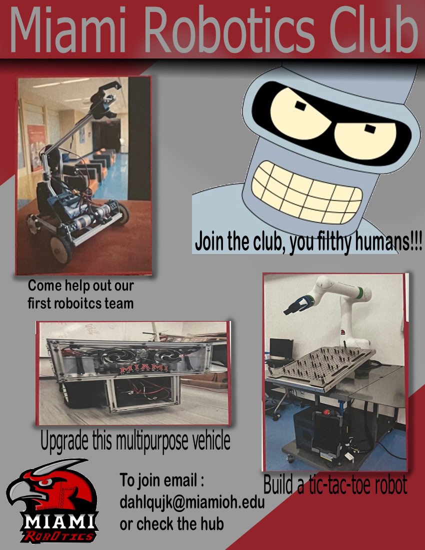 Miami University Robotics & Automation Club tweet media
