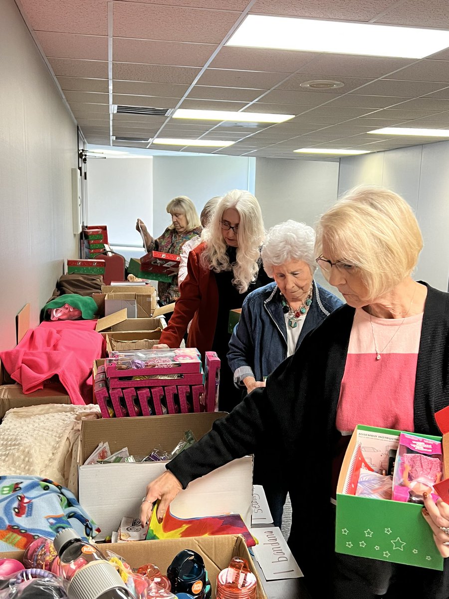 Today Missions Community is putting together Operation Christmas Child shoeboxes to increase the number <a href="/QSBC/">QSBC</a> is donating!