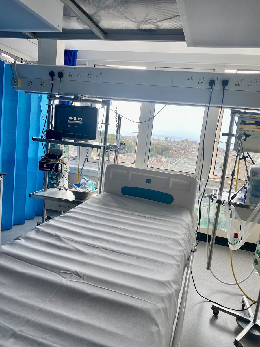 ghowalker's tweet photo. Another great site visit today at Bronglais Hospital, @HywelDdaHB. Great to discuss WICIS and start looking at how it will be implemented here. Also, currently the best views I have seen from a critical care bed space #ITinITU @DHCWales https://t.co/OseE0sxzPB