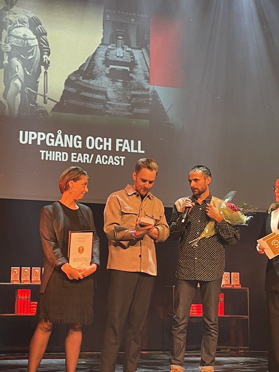 Stort grattis till <a href="/the_third_ear/">Third Ear</a> för UPPGÅNG OCH FALL - #guldörat är oerhört välförtjänt