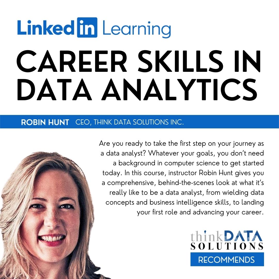 Robin E Hunt (@thinkrobinhunt) on Twitter photo What does it take to get into a data career? <a href="/ThinkRobinHunt/">Robin E Hunt</a> breaks it down for you in this <a href="/LI_learning/">LinkedIn Learning</a> course.
#data #dataskills #neverstoplearning
ow.ly/aeaQ50KJrpS What does it take to get into a data career? <a href="/ThinkRobinHunt/">Robin E Hunt</a> breaks it down for you in this <a href="/LI_learning/">LinkedIn Learning</a> course.
#data #dataskills #neverstoplearning
ow.ly/aeaQ50KJrpS