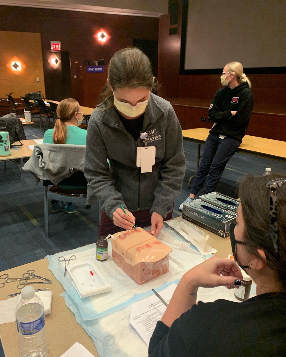 CHP_APP's tweet photo. Advanced Practice ProGRESS, or APPs Gaining and Retaining Special privileges through Simulation…the fun (i.e. learning) has begun! This program promotes high quality care and provider confidence by teaching and validating procedural competencies via simulation https://t.co/Ofac715tFA