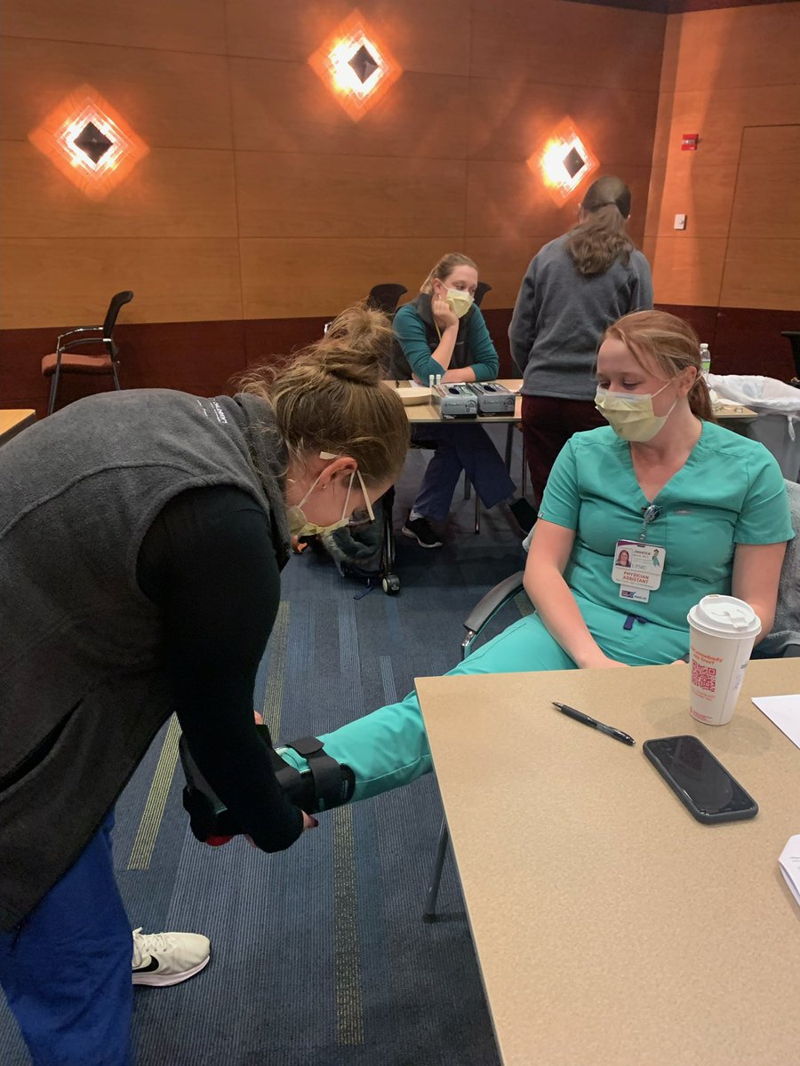 CHP_APP's tweet photo. Advanced Practice ProGRESS, or APPs Gaining and Retaining Special privileges through Simulation…the fun (i.e. learning) has begun! This program promotes high quality care and provider confidence by teaching and validating procedural competencies via simulation https://t.co/Ofac715tFA