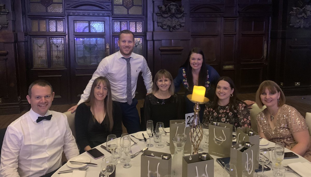 Swansea Bay Primary Care Pharmacy team at the NHS Wales Awards tonight celebrating fantastic achievements across Wales. Fingers crossed for Gemma. @UhbBay @RhysandRachel <a href="/JayhamAmy/">Amy Jayham</a> #NHSWalesAwards #ymaohyd
