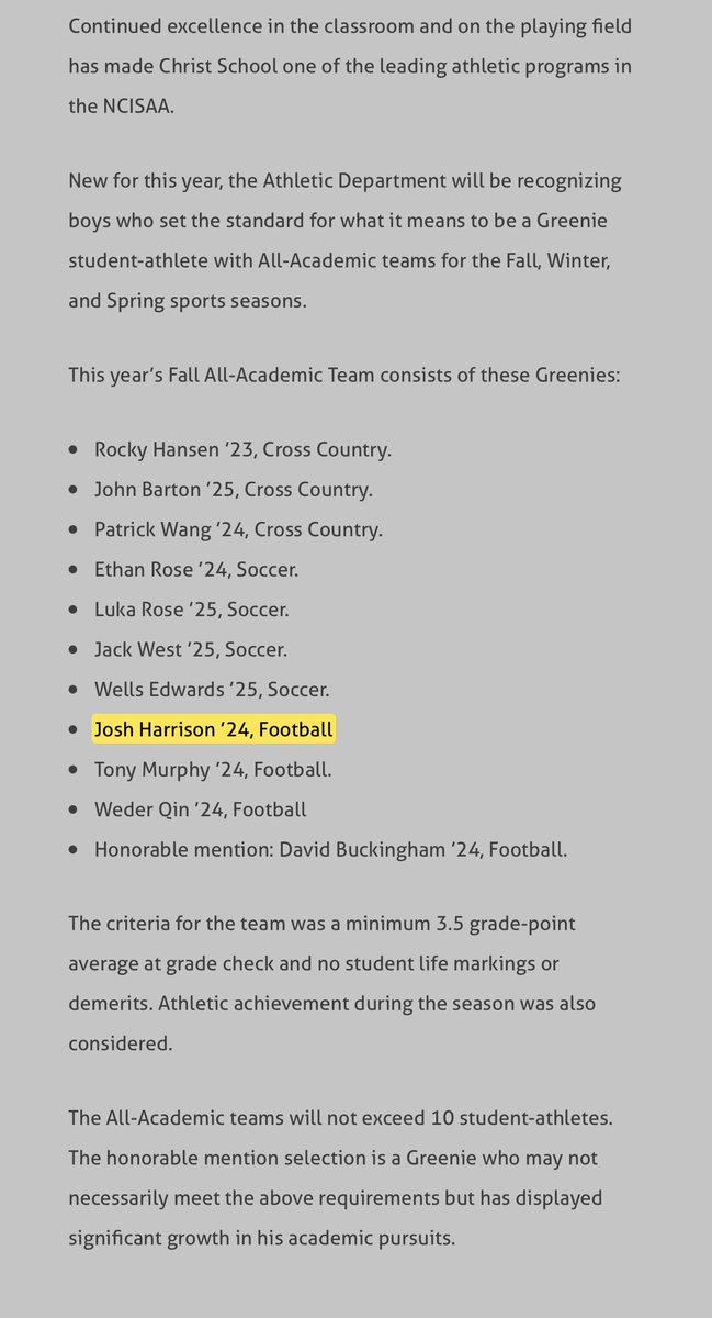 Extremely honored to be recognized for the 2022 All-Academic team🎓‼️
