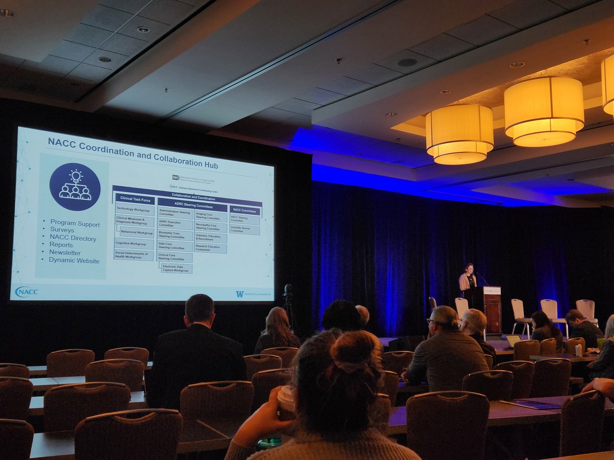 #NACCSession has started! Join to learn more about the many initiatives <a href="/NACCData/">National Alzheimer's Coordinating Center (NACC)</a> is working on! #ADRCMeeting #NIAfundedADRC