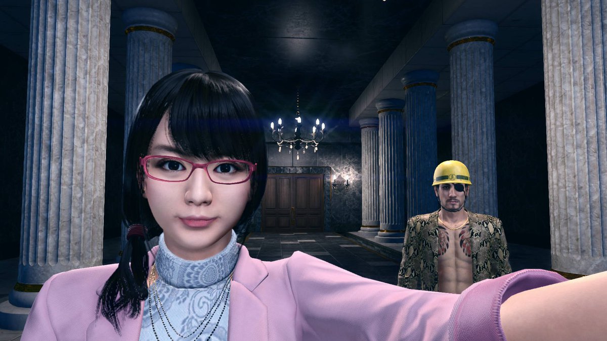 guys!!!!!!!!         look who! i found! down in! the weird! room!!!!!!!         its majima!!!!!!        its been! a while! since we! spoke so! itll be! nice to! catch up!!!!