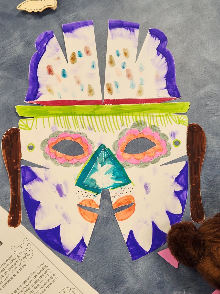 PVMS_library's tweet image. Makerspace Club got into the Halloween spirit and made masks and monsters! @PVPantherPride