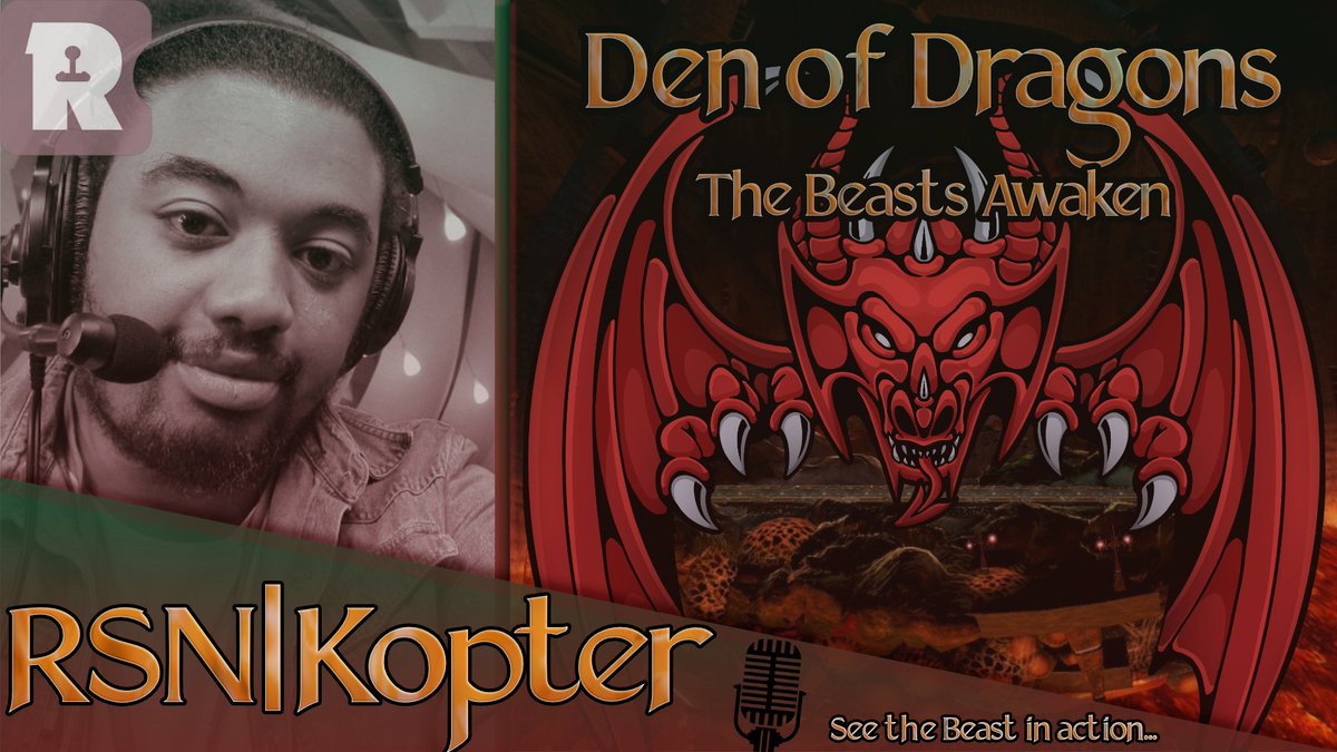 Always bringing the hype! Always hot on the mic!

ALWAYS A BEAST!

GLOBAL commentary talent @Kopter__ is making his way to Den of Dragons!

Check out this man and his electric energy in Cardiff on December 3rd!

start.gg/tournament/den…