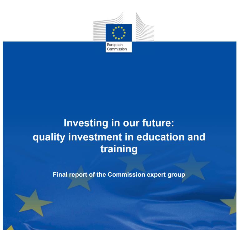 A case for ‘Quality Investment in Education & Training' newly published report by @EU_Commission! Very well-articulated with rich analysis on innovation for teachers & trainers, #digitaledu, edu infrastructure, #equity & #inclusion Give it a read here 👇op.europa.eu/en/publication…