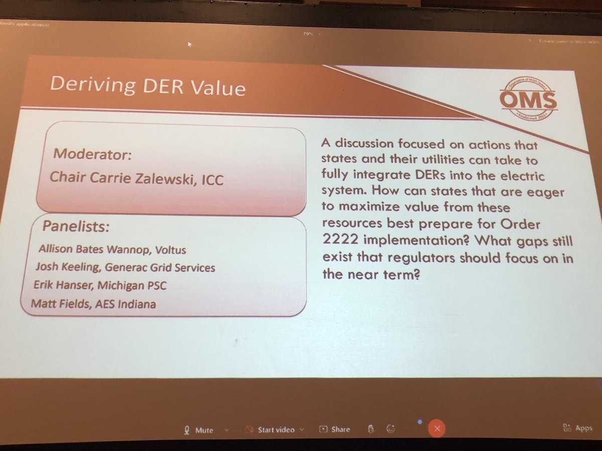 DanScripps's tweet photo. Great to have Erik Hanser of @MichiganPSC’s Energy Markets Section share his expertise on #DERs as part of a panel discussion at the @OrgOfMISOStates Annual Meeting. Staff members like Erik are the unsung heroes of energy regulation - nice to see him get the spotlight! https://t.co/eV3Jyr4P9m