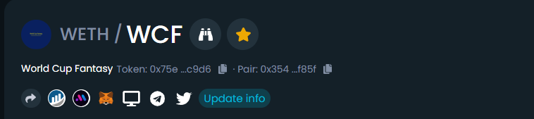 WCFeth's tweet photo. How often do you see DexTools info updated 10 minutes after launch. That should tell you what we have in store!
@EricCryptoman https://t.co/8QBZxIiO84