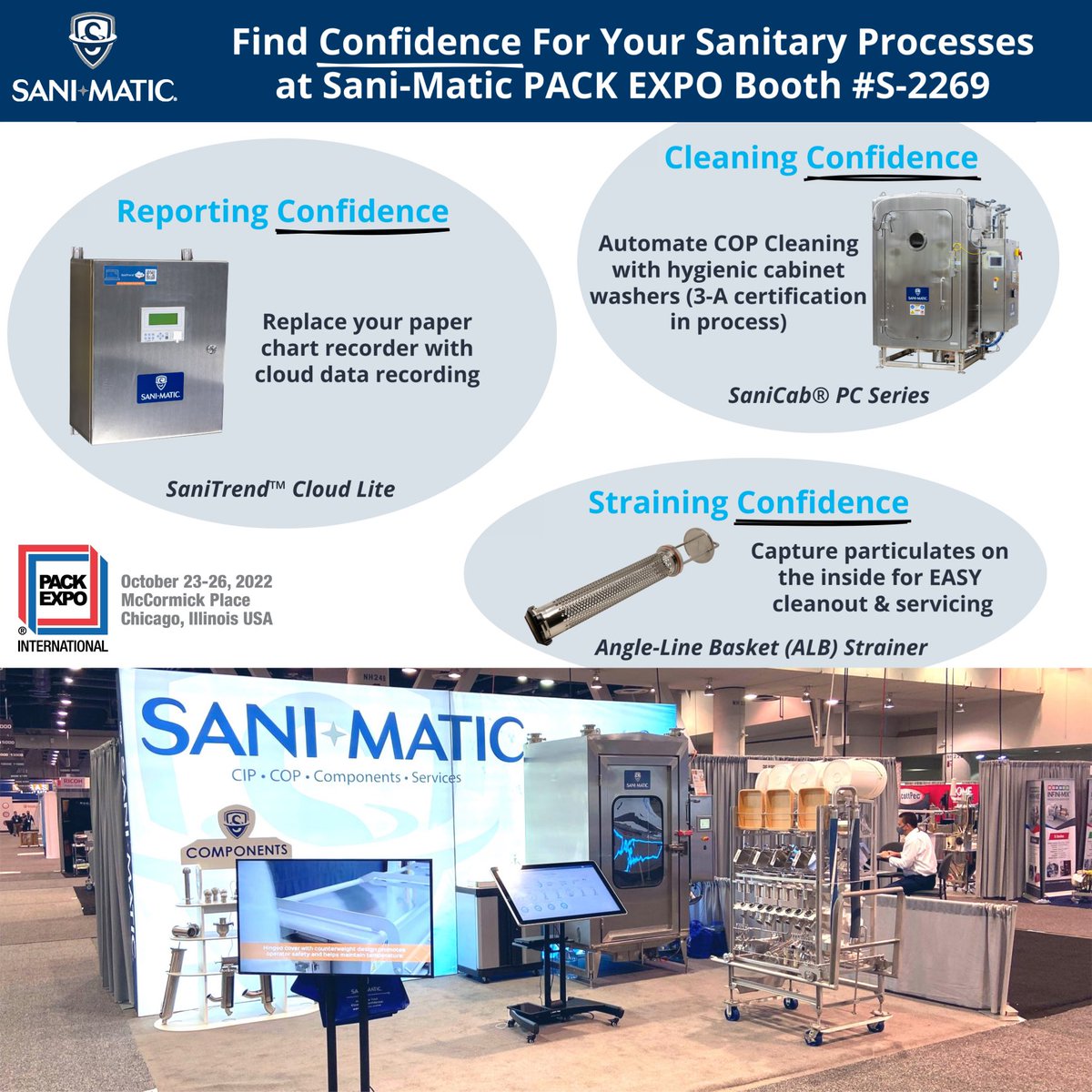 See you at PACK EXPO 2022 in Chicago next week! #PACKEXPO