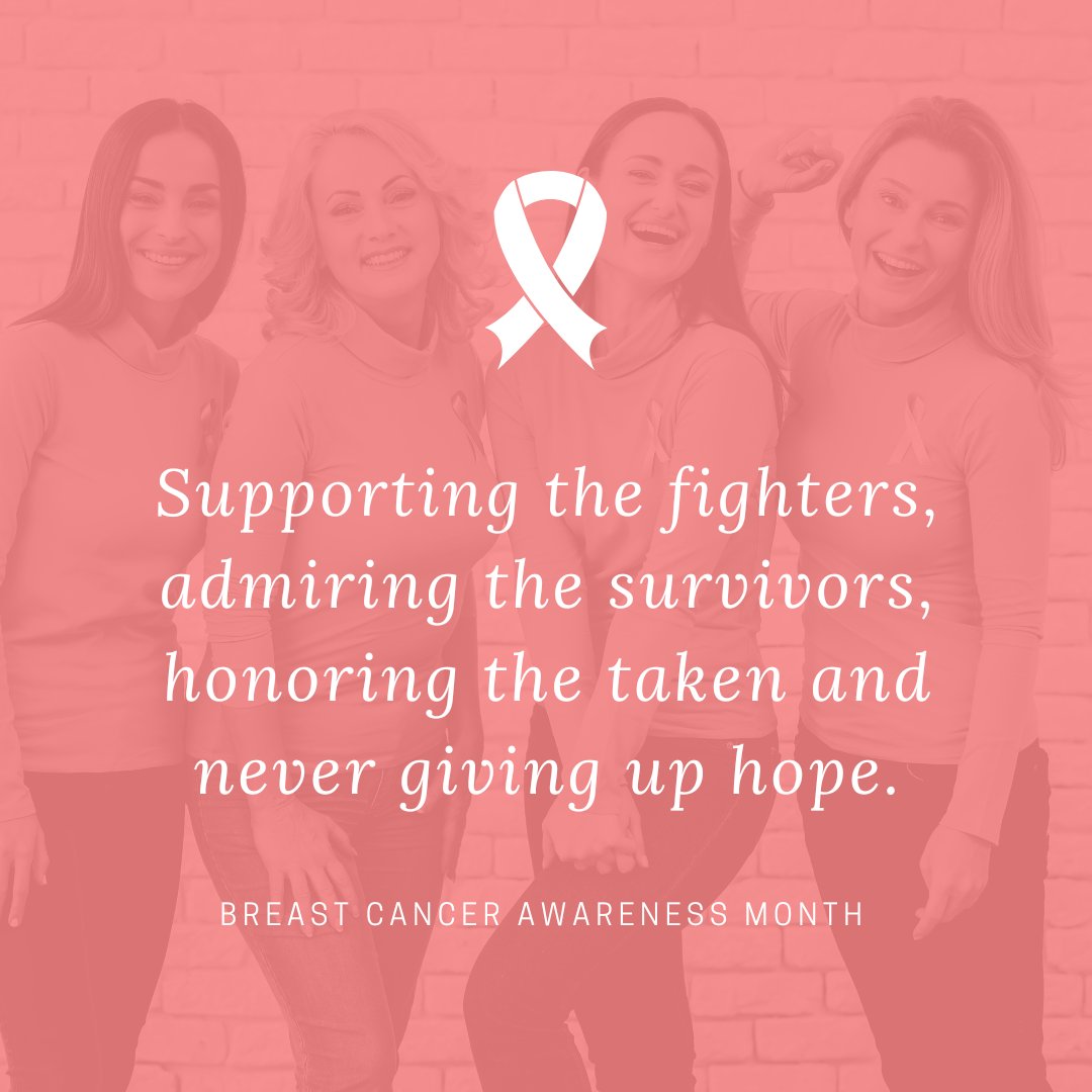 𝑶𝒄𝒕𝒐𝒃𝒆𝒓 𝒊𝒔 𝒕𝒉𝒆 𝑩𝒓𝒆𝒂𝒔𝒕 𝑪𝒂𝒏𝒄𝒆𝒓 𝑨𝒘𝒂𝒓𝒆𝒏𝒆𝒔𝒔 𝑴𝒐𝒏𝒕𝒉.
🎀Did you know that are more than 3 million breast cancer survivors in the United States?
🎀Mammograms are the best way to find breast cancer early when it is easier to treat.