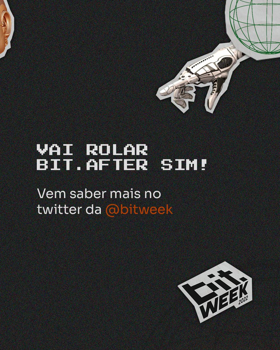BitWeek's tweet photo. pra todas as pessoas que perguntaram (2 pessoas da staff) VAI ROLAR BIT.AFTER SIM ¨&*#&@&# #bitweek22 https://t.co/JUKug3713d