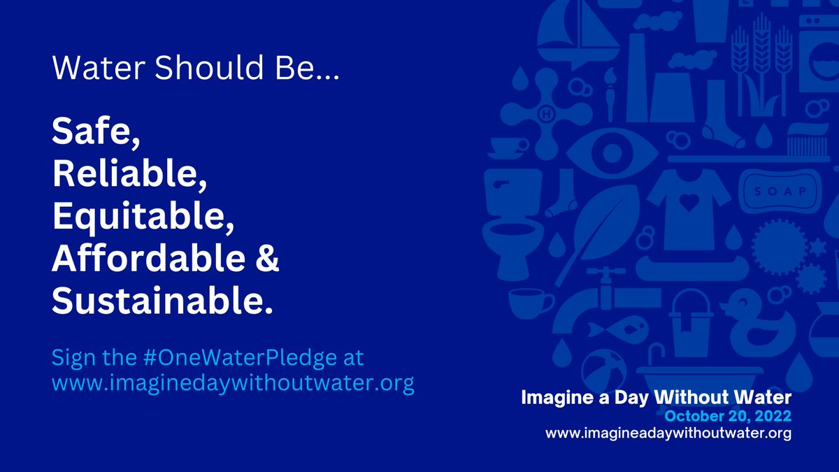 Spring Point Partners LLC (@thespringpoint) on Twitter photo Over 2 million people in the US experience lack of access to adequate drinking water & sanitation. I stand with those who don’t have to Imagine a Day Without Water – join us & sign the #OneWaterPledge for water equity from the <a href="/USWaterAlliance/">US Water Alliance</a>: imagineadaywithoutwater.org/pledge Over 2 million people in the US experience lack of access to adequate drinking water & sanitation. I stand with those who don’t have to Imagine a Day Without Water – join us & sign the #OneWaterPledge for water equity from the <a href="/USWaterAlliance/">US Water Alliance</a>: imagineadaywithoutwater.org/pledge