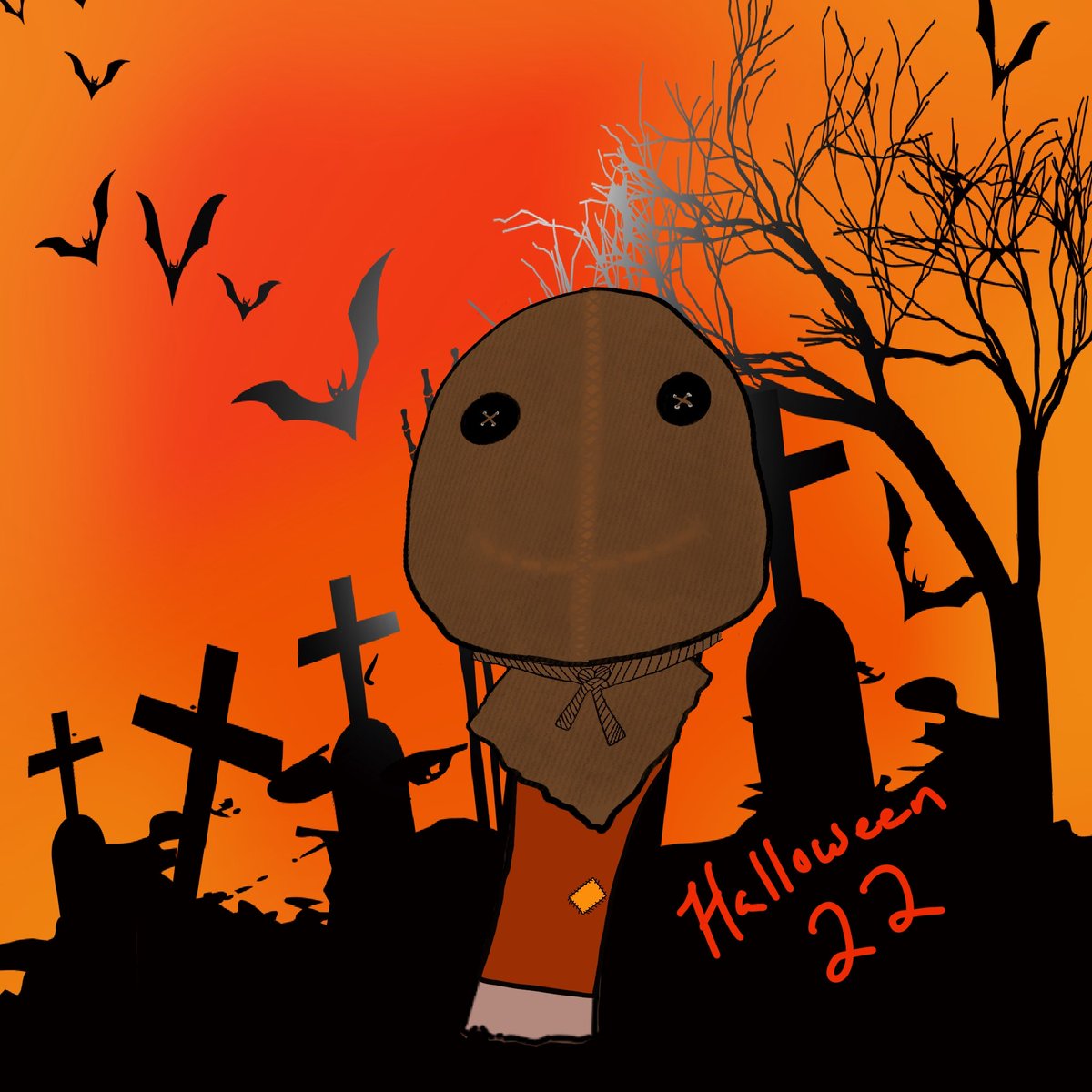 Halloween 🎃 Day 20. Sam Wormz #NFTCommunity #NFTFam #nftcollectors #Halloween2022