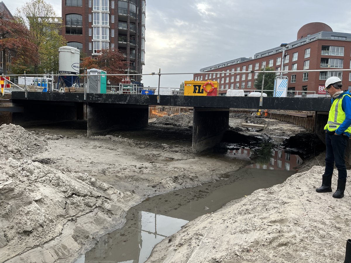 RoelKlei's tweet photo. Rondleiding #NieuweMark met de partners van het #GreenQuays project! @EUI_Initiative https://t.co/jhPfaLpT38