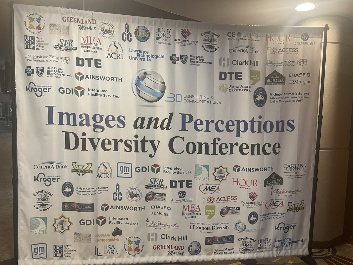OakGovEO's tweet photo. Here at the Ford Community and Performing Arts Center (@DearbornParks) in #Dearborn for the @3DConsults 19th annual Images &amp;  Perceptions Diversity Conference. #OaklandCounty Executive Dave Coulter will participate in the panel, “Diversity, Equity &amp; Inclusion, Stronger Together.” https://t.co/LGRp4DSWyN