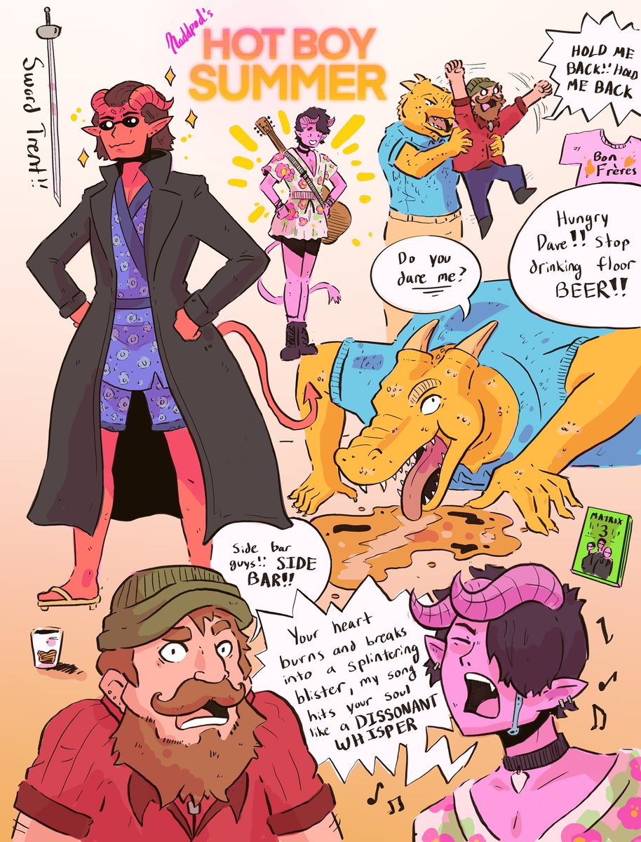 Shoutouts to the Bon Frères, just finished #NADDPod Hot Boy Summer and I love these guys