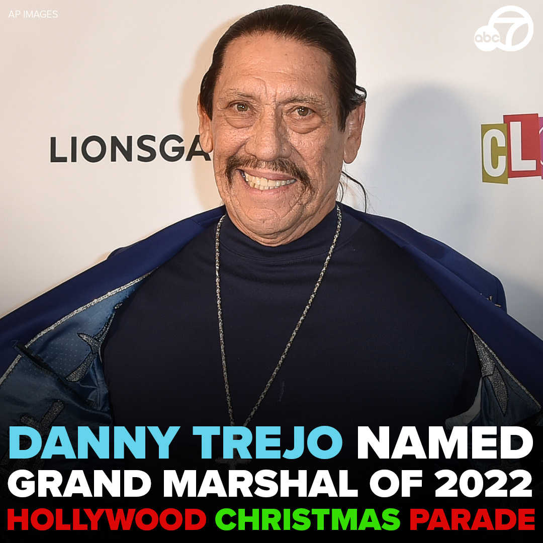 Danny Trejo is bringing his unique touch to the Hollywood Christmas Parade! 🎄 He was just named the grand marshal of the parade, celebrating its 90th anniversary this year. abc7.la/3MSf0gn