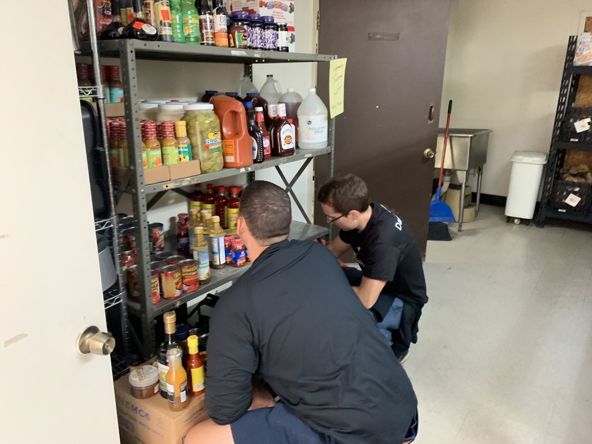 HBIncTX's tweet photo. We are incredibly grateful to @PepsiCo for choosing Homeward Bound for their Day of Caring! Almost 100 volunteers painted, gardened, and organized our food pantries to improve the spaces our clients spend time in every day. https://t.co/bKWnptRnph