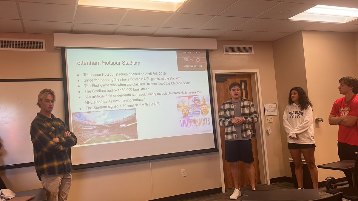 sethwysocki's tweet photo. Talking about the Saints Vs Vikings London game a couple weeks ago  #fcspm345 https://t.co/Qro3eGl8gb