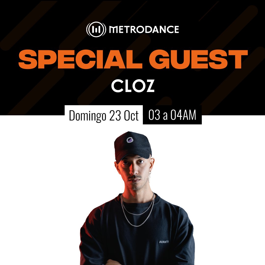 mph951fm's tweet photo. 🤙 #CLOZ se encarga de musicalizar tu madrugada de domingo de 3 a 4HS. Solo por🔀#Metro951
🌐Seguinos en:
▪Instagram https://t.co/AQ5eWWQYPy
▪TikTok https://t.co/QX167v0a0J
▪Twich https://t.co/iSR8wRs72b
▪Youtube https://t.co/RCHDgjGNNB https://t.co/AhxojQZaCD