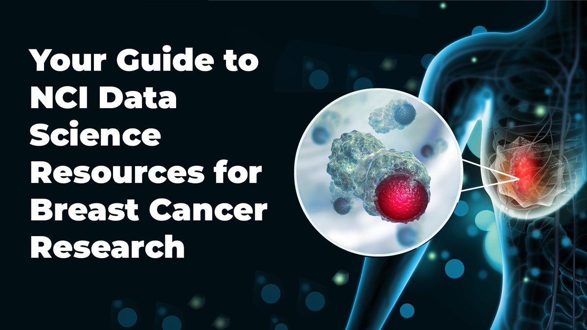 As we recognize #BreastCancerAwarenessMonth this October, #NCICBIIT is providing the tools to help you improve your breast cancer research. See our list of @theNCI #DataScience resources available: datascience.cancer.gov/news-events/bl…