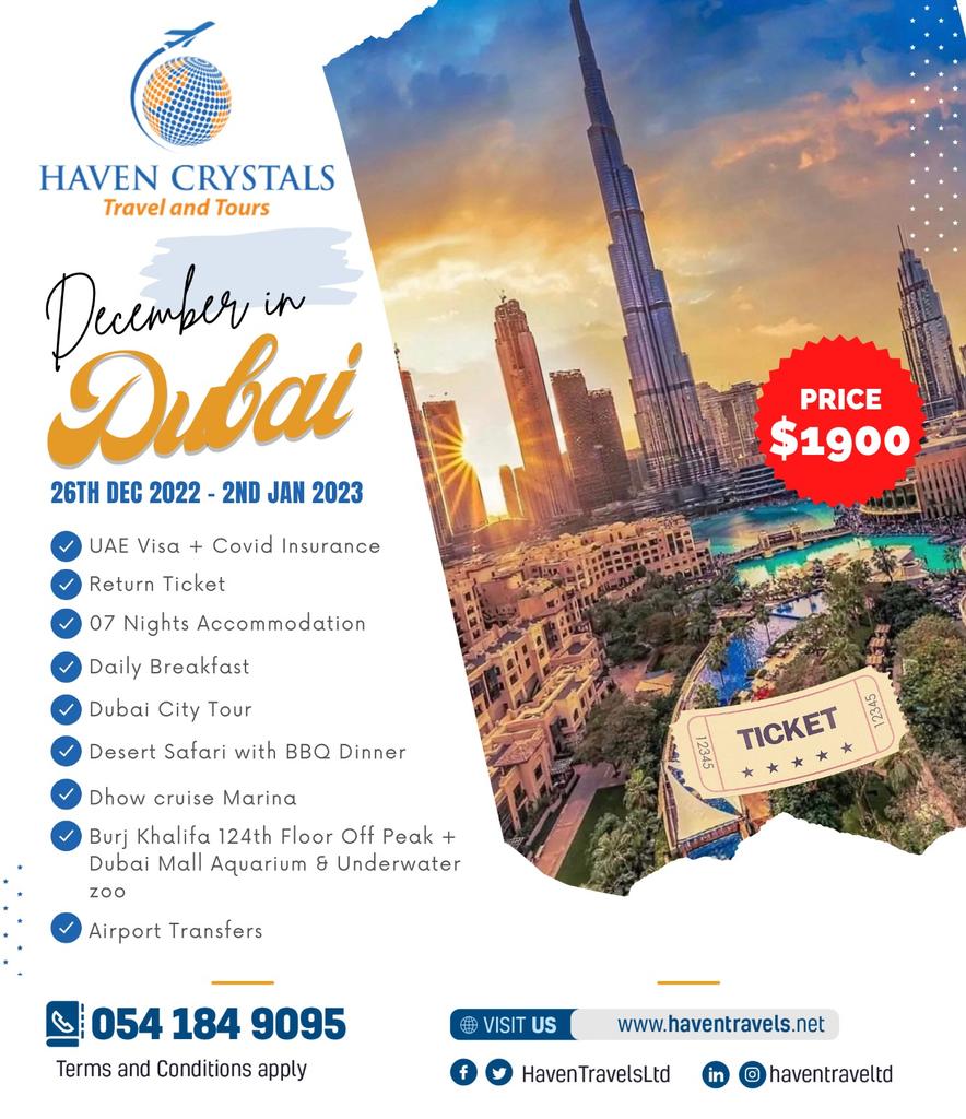 Preacherboye's tweet photo. You can't afford to miss this wonderful trip,December in Dubai . It's a whole package. No long talk biaaaa. Just hala at @HavenTravelsLtd and you will thank me later.
#DecemberinDubai https://t.co/zxm7Fju9yZ