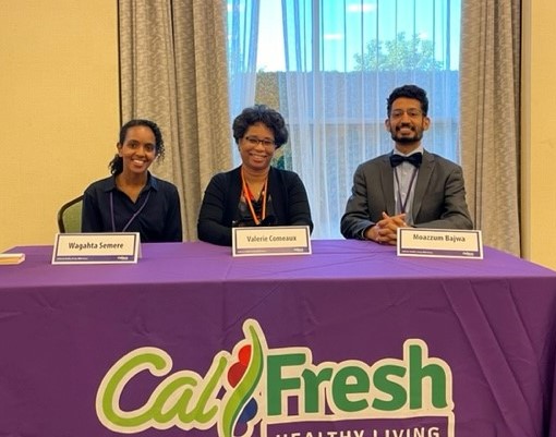 CP_Fellows's tweet photo. Champion Provider Fellow-Dr. Bajwa, Riverside LHD-Valerie were part of a panel moderated by CPF Director- Dr. Semere, at the #2022CFHLForum yesterday! https://t.co/uE9o62nANP