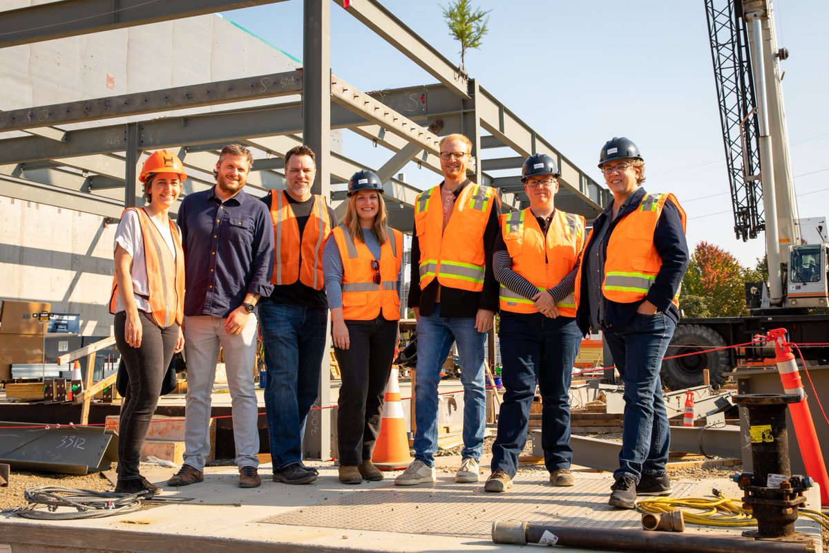 Celebrating two milestones for the OSU Arts &amp; Education Complex! On Tuesday, team members joined OSU and Hoffman Construction in the Topping Out Ceremony. And last Friday, OSU announced the project’s official name: The Patricia Valian Reser Center for the Creative Arts. Congrats!