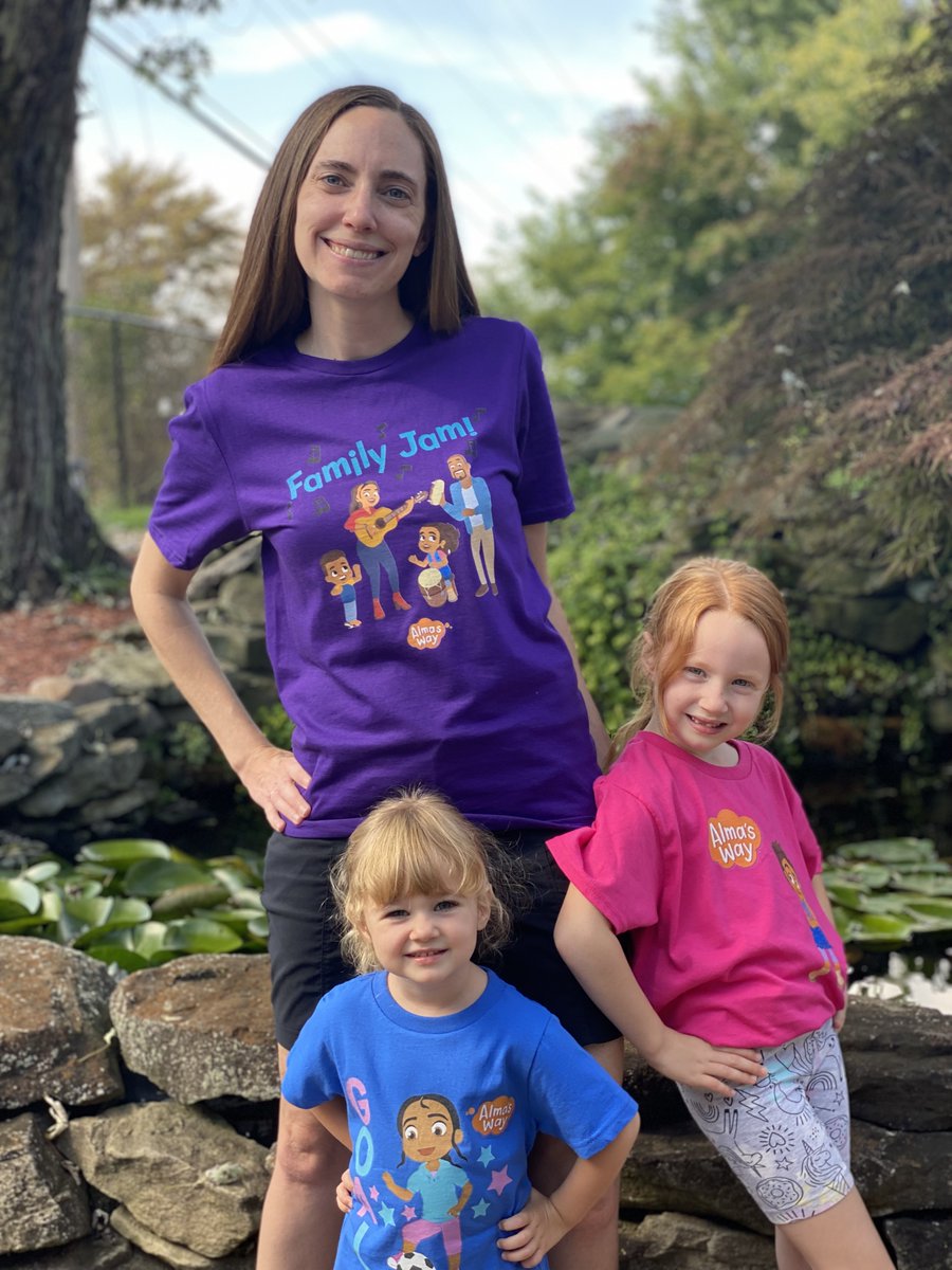 😍 Can this get any cuter?! We have a wide selection of Alma's Way merch available for your friends and family. Bonus: you can match the littles, too! almasway.shop.pbskids.org