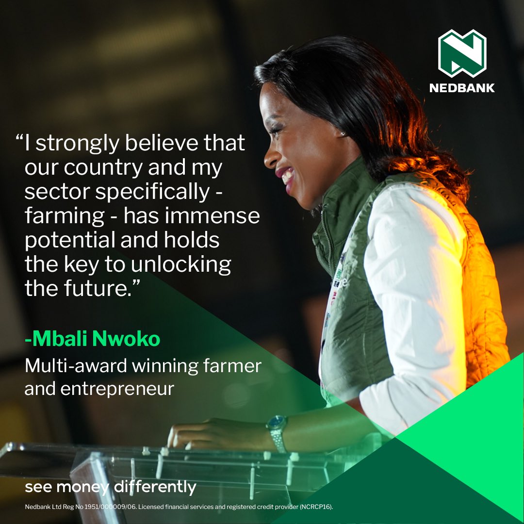 Nedbank's tweet image. Here's to the future and continuing to make a difference through our Nedbank Affinity Programme. 💚 #SupportWhatMatters