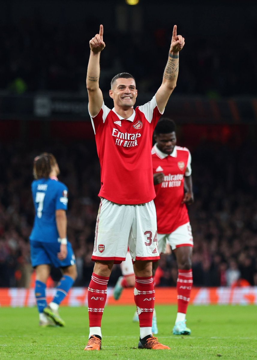 afcstuff on Twitter "Granit Xhaka has scored as many goals for Arsenal