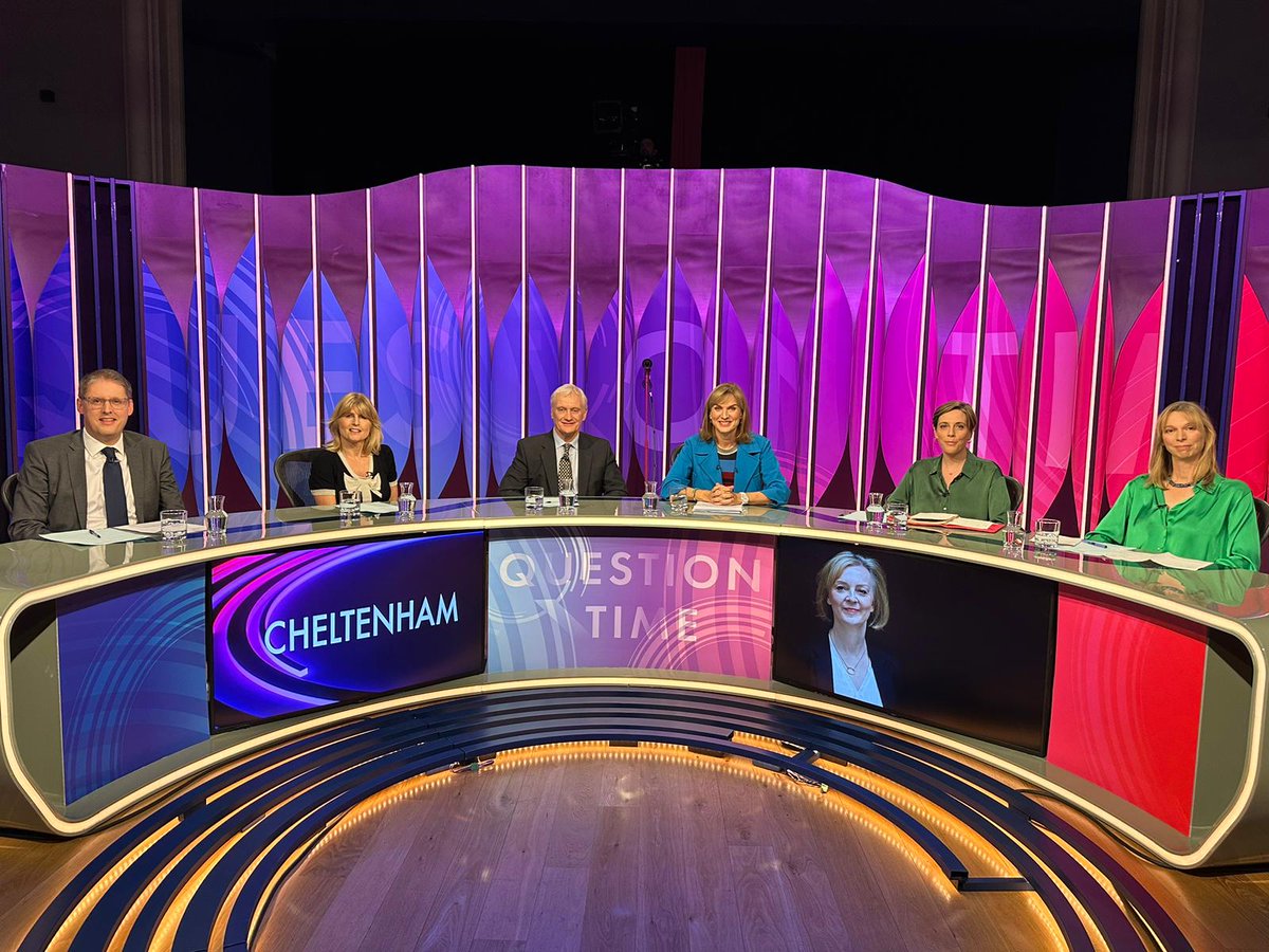 Welcome back to Question Time You can watch now on @bbcone or @bbciplayer, here: bbc.in/3TB9uRw Join the conversation by using #bbcqt