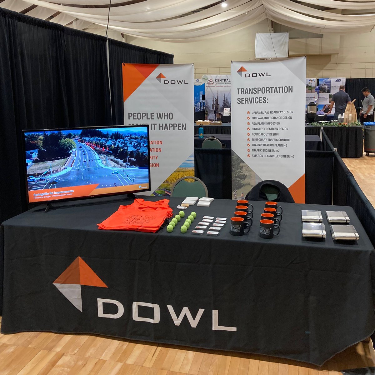We are at the American Public Works Association - Oregon Chapter conference this week! Stop by booth 36 to learn more about what we do, chat with our staff, and pick up some pretty great swag items.