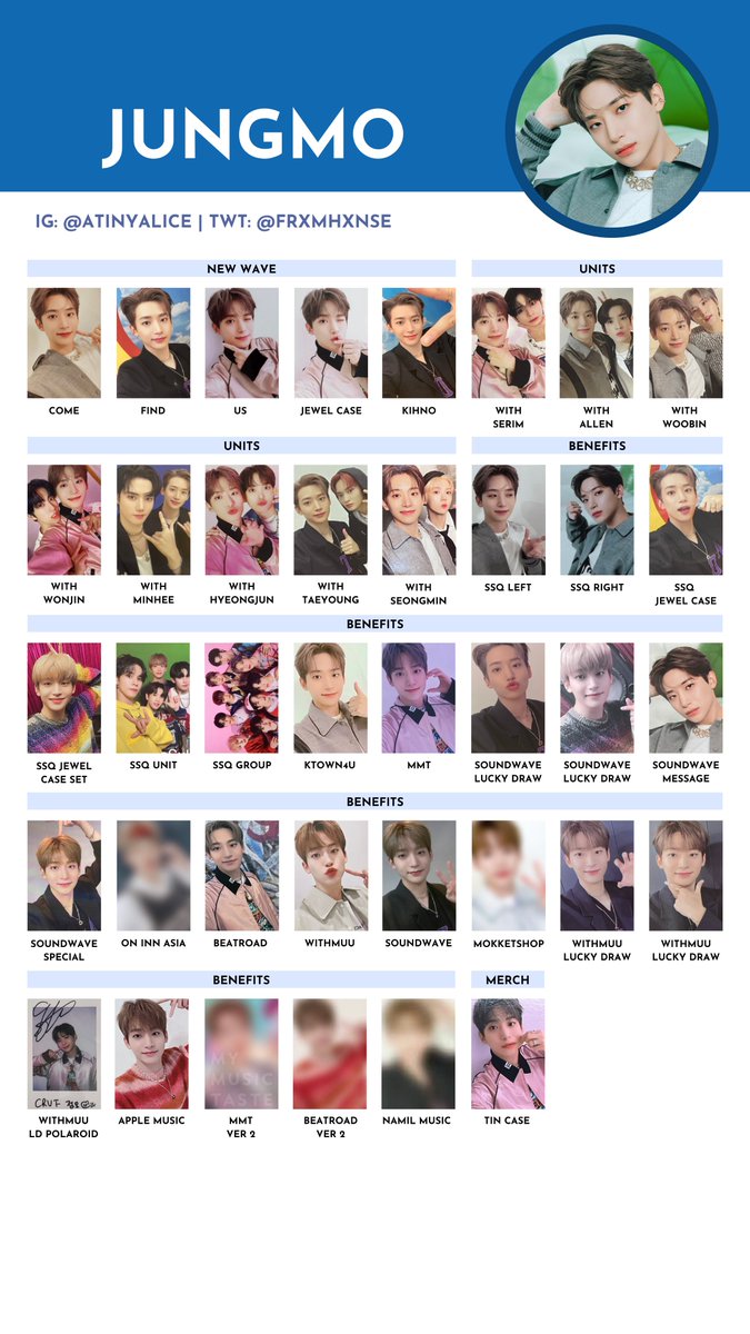 CRAVITY [NEW WAVE] — photocard template / wishlist 221020 ver
