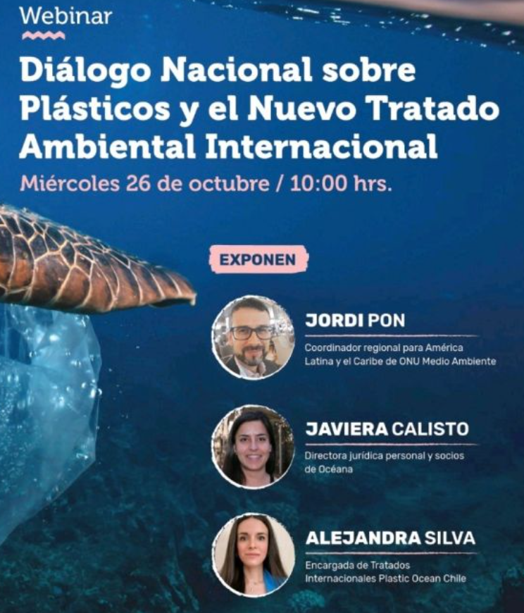 📺 CHILE🇨🇱 Oficial National Dialogue on Plastics and the New #plasticstreaty 🗓️October 26: REGISTRATION: bit.ly/3g8K5jT @MMAChile
