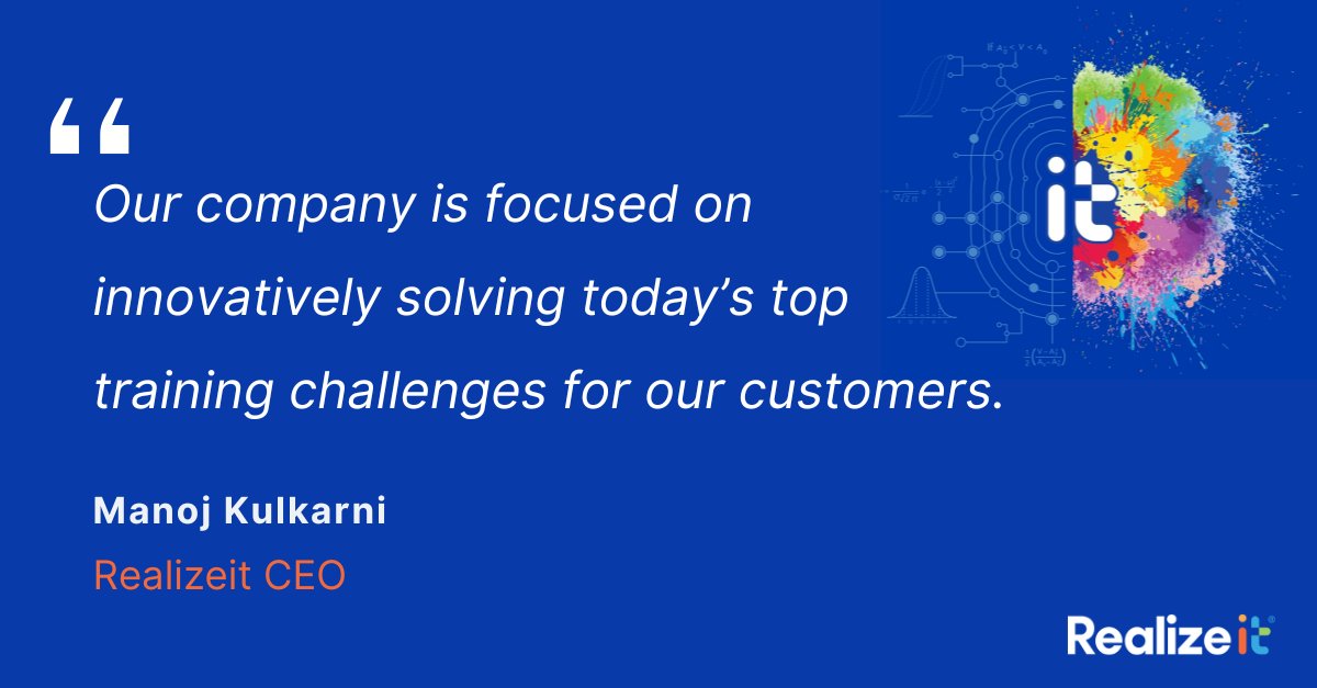 Realizeit, announced the launch of Personalized New-Hire Training, the first in a series of rapidly deployable solutions built on its adaptive platform. Read Press Release: bwnews.pr/3gneYkw