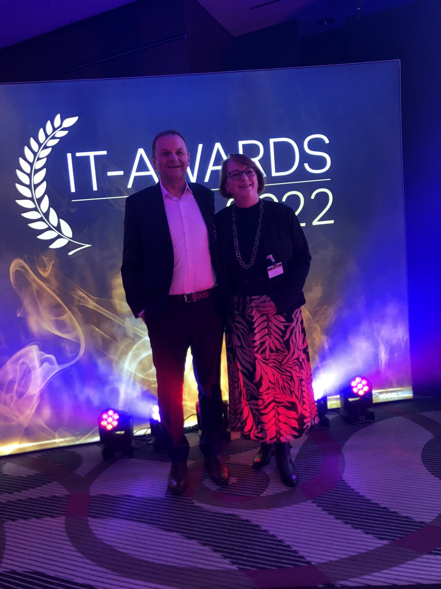 Enjoying the #itawards 2022 tonight. Great to spend an evening with this amazing crowd. Team <a href="/cohesity/">Cohesity</a> is excited.